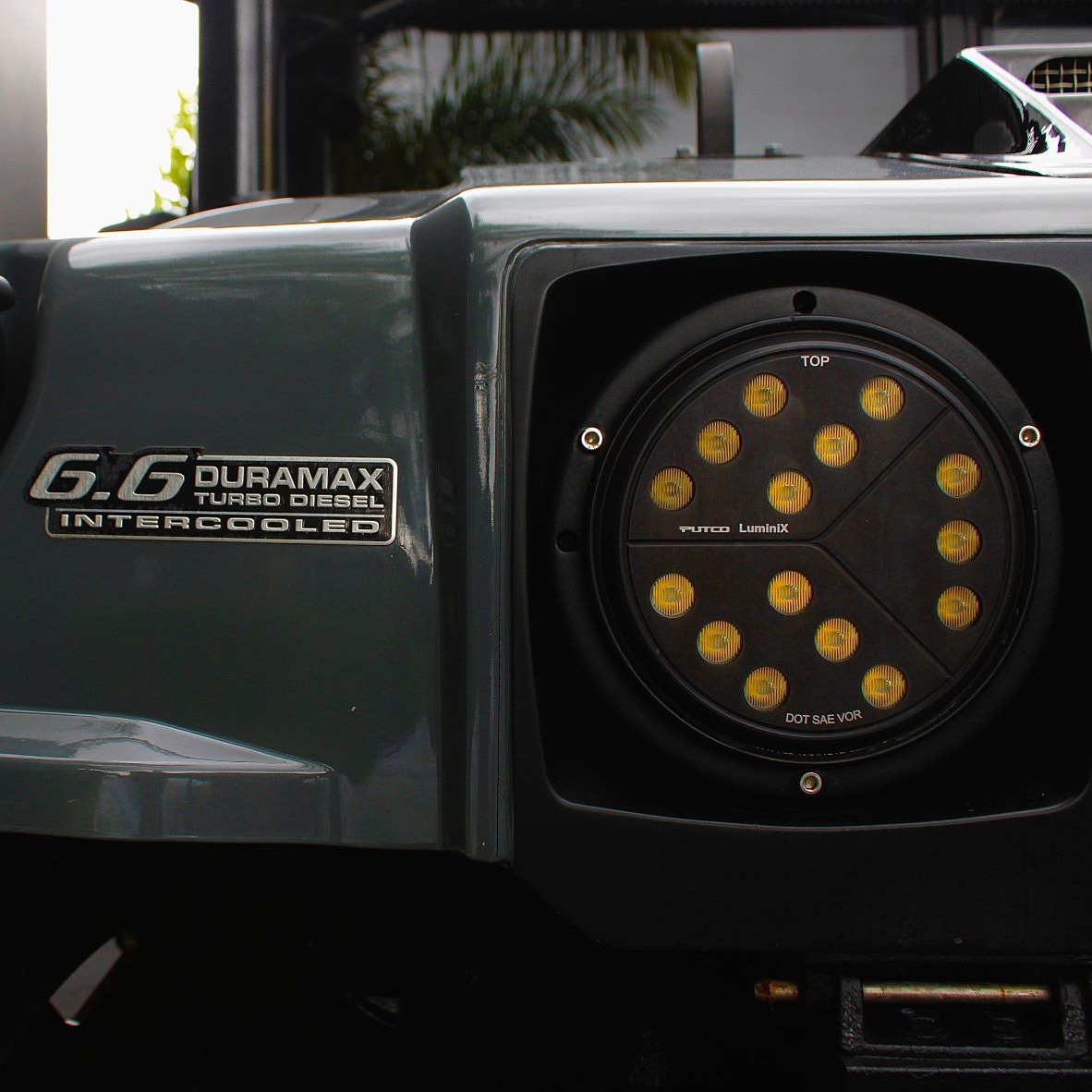 Jeep Fahrwerk - Jeep zubehör - Jeep JK - Lightpartz® 50W LED Scheinwerfer  Punktlicht 20° 6900lm