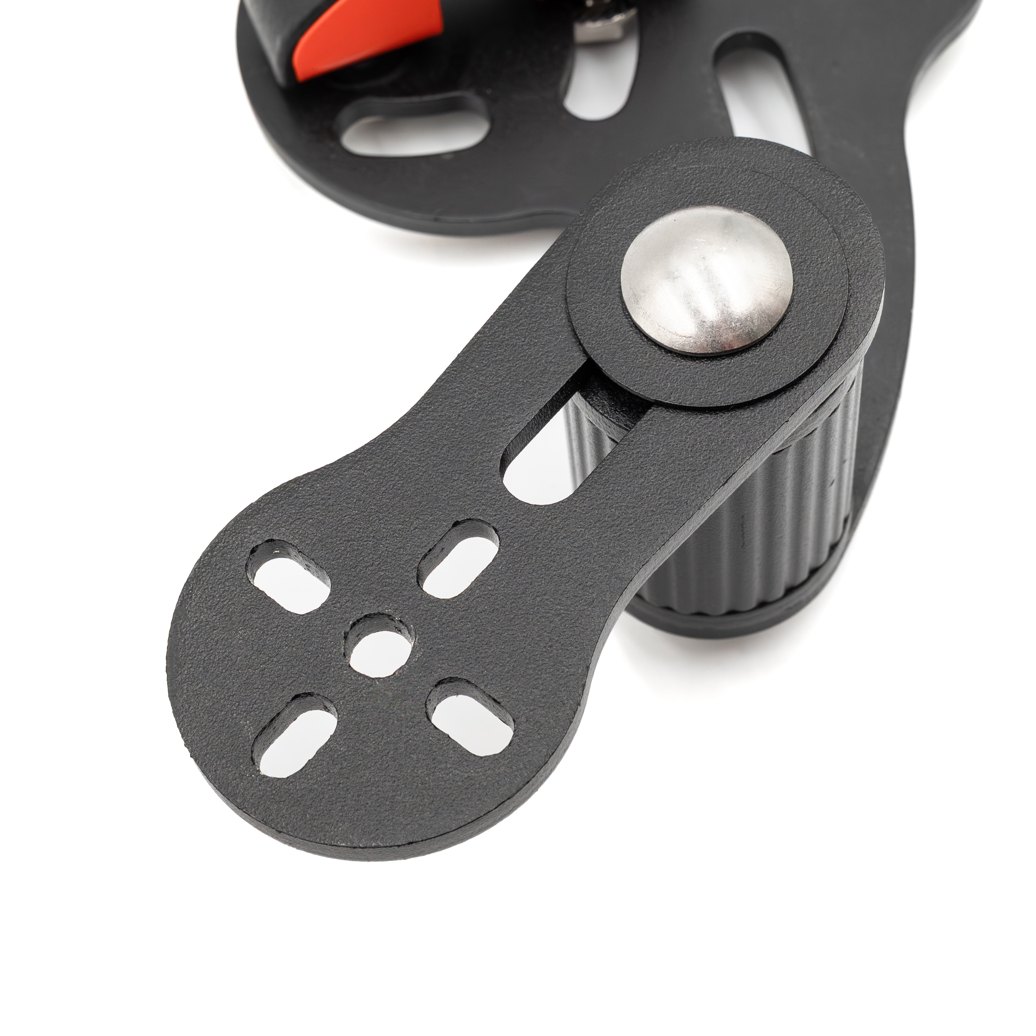 Close-up of Denominator D1 Step light mount point with bolt head on top Close-up of Denominator D1 Step light mount point with bolt head on top