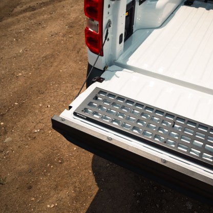 Tailgate MOLLE on a Ford Maverick.