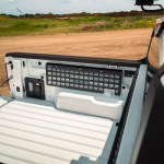 Truck Bed Side MOLLE Panel on a Ford Maverick.