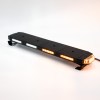 Amber, white, and green tri-color LED rooftop strobe light bar