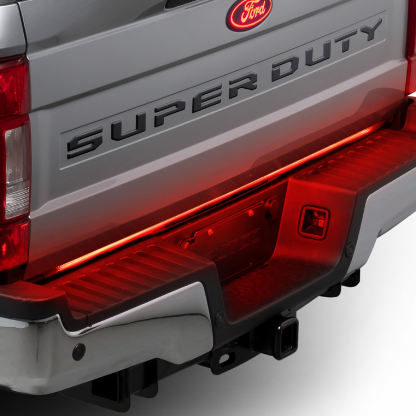 2020-2022 Ford F250 F350 Putco 60 Blade LED Tailgate Light Bar (Side view)