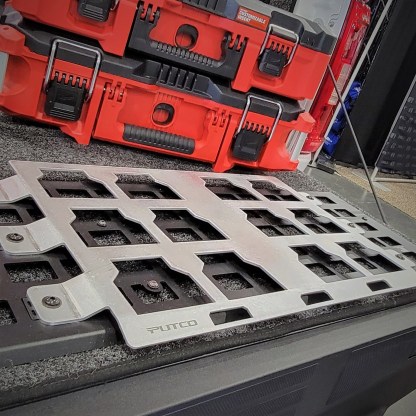 Each kit includes a PACKOUT plate + Molle Mounts for a direct fit installation.