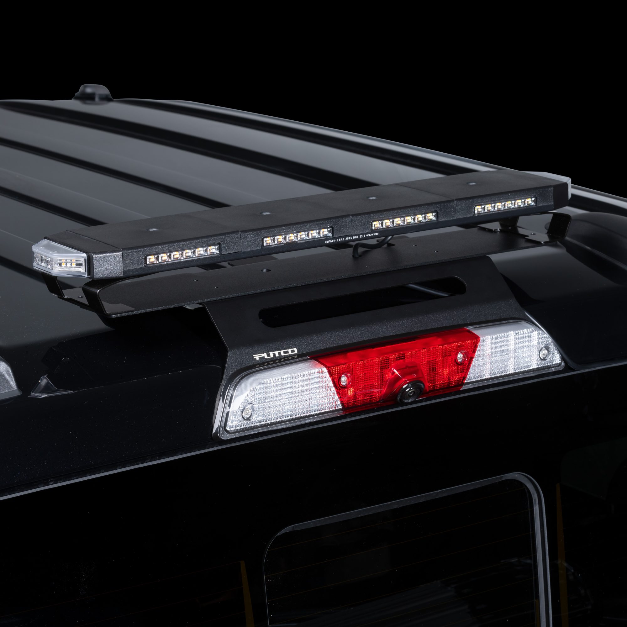Putco Tri-Hornet Roof Top LED Light Bar With Third Brake Light Mount Bracket