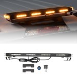 24 Inch high-power amber LED strobe light bar for trucks. Compact, durable, and built for maximum visibility and safety
