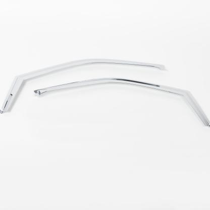 Chrome Window Visors - Two Piece Kit
