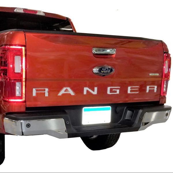 Ford Ranger Tailgate Letter Kit - Stainless Steel
