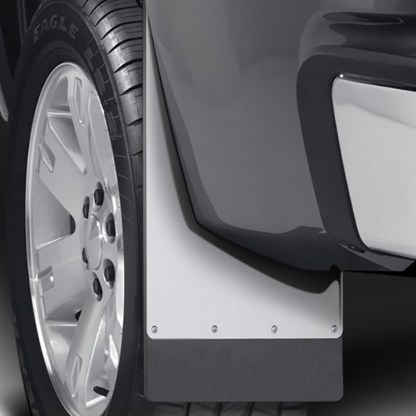 Putco Universal SS Mud Flaps w/out Trim Plates 79493