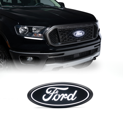 1pc Skull Head 9 pollici griglia anteriore portellone emblema ovale per 2004-2014 F150 F-250 F-350 Explorer Edge EXPEDION  34