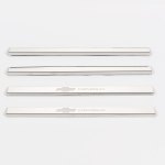 Putco Chevy Bow Tie Logo Stainless Steel Door Sill Kit - Front and Rear