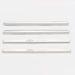 Putco Chevy Bow Tie Logo Stainless Steel Door Sill Kit - Front and Rear