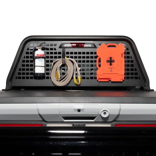 MOLLE Headache Rack with Recovery Gear Integration and Full Tonneau Compatibility