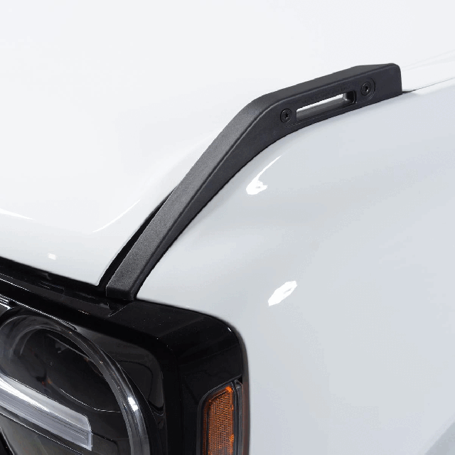 Replace the factory hood handles to Style and functionality!