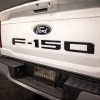 Matte Black Ford F150 Tailgate Letter Insert for Modern Truck Styling Matte Black Ford F150 Tailgate Letter Insert for Modern Truck Styling