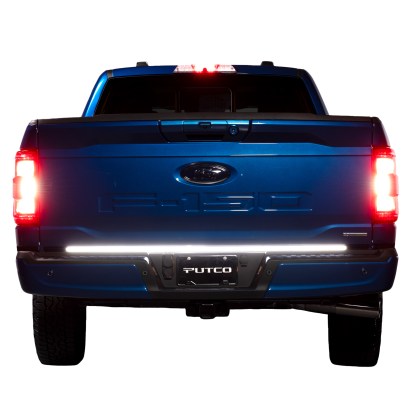 Blade LED Light Bar Installed - Reverse