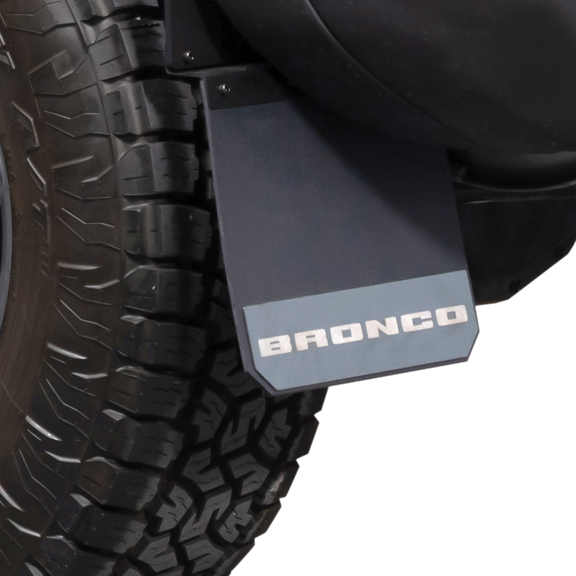 HECASA 4Pcs Black PP Mud Flaps Splash Guards For Ford Bronco 2021-2024