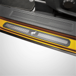 Bronco Logo Stainless Steel Door Sill Plates Kit Fits Ford Bronco 2 Stainless Steel Door 2021-2023 (Set of 2)