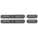 Black Platinum Bronco Door Sills