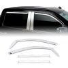 Chevrolet / GMC - 4 Piece Chrome Window Visor Kit Chevrolet / GMC - 4 Piece Chrome Window Visor Kit