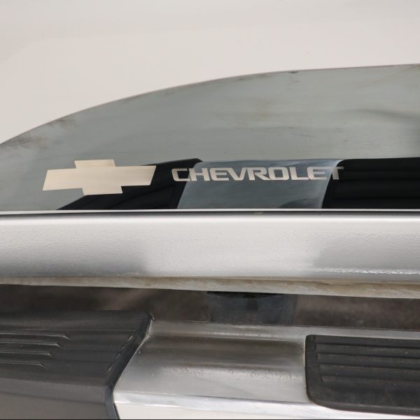 Chevy Bow Tie Logo Rocker Panels - Black Platinum - Close Up
