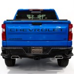 Chevy Silverado w/ Matte Black Tailgate Letter Kit