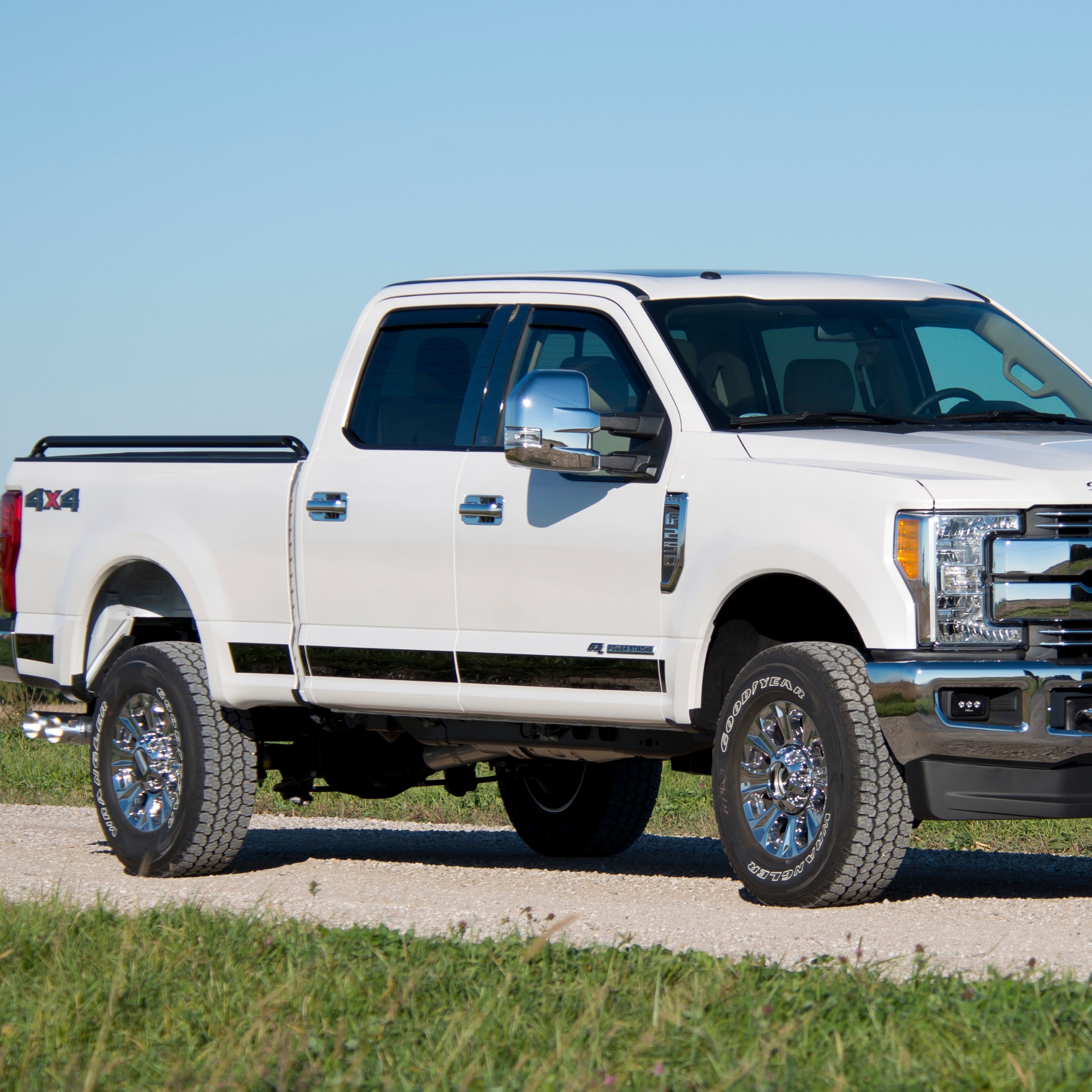 401162 - Putco Chrome Mirror Covers - Fits Ford F150 2018-2020