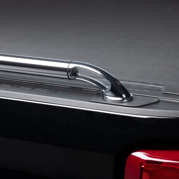 Close up of Putco Classic Locker Side Rails 898XX series (Silverado)