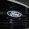 Illuminated Ford emblem with Putco Luminix LED lighting