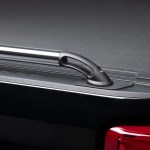 Close up of Putco Nylon Locker Side Rails 998XX series (Silverado)