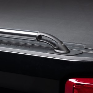 Close up of Putco Nylon Locker Side Rails 998XX series (Silverado)