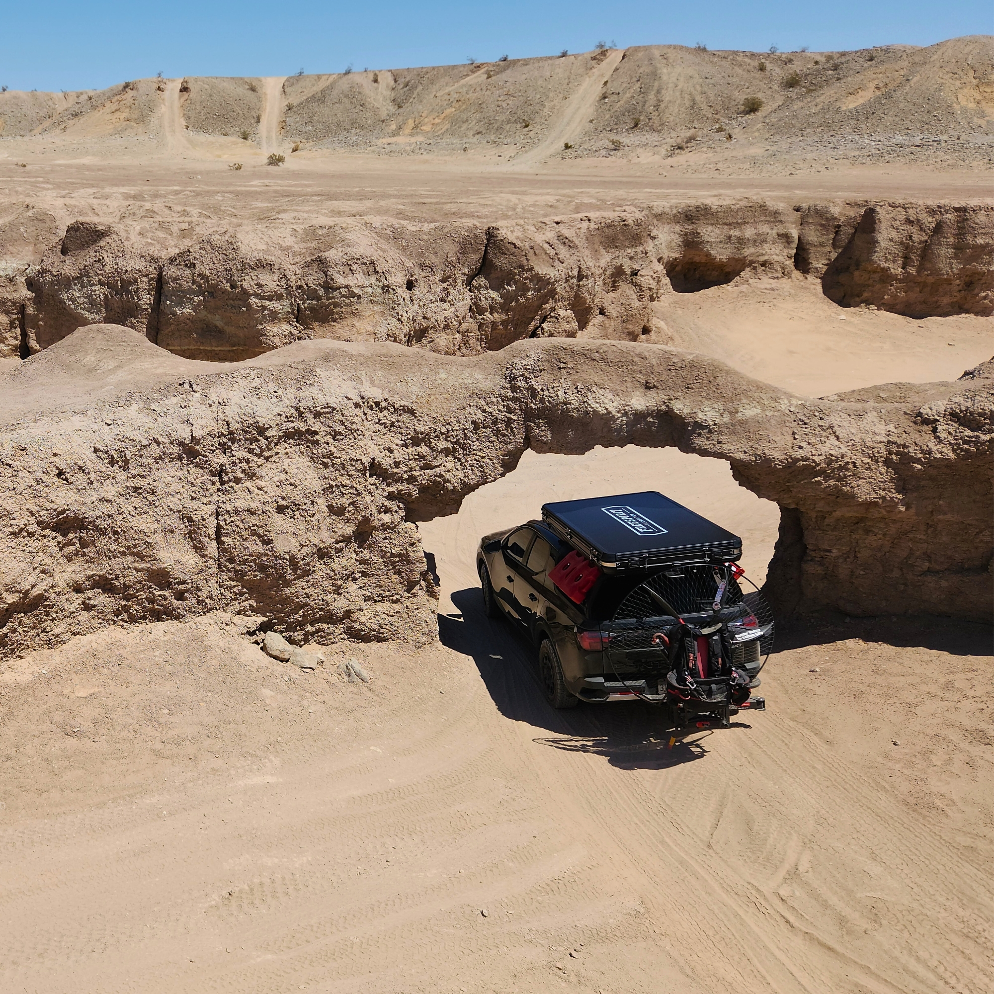Cruz Overland rack, All your gear exactly where you need it! - With Putco Venture TEC