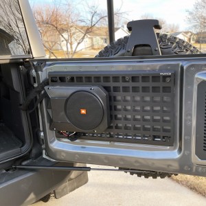 Customer Pic Tailgate Molle Panel Jeep