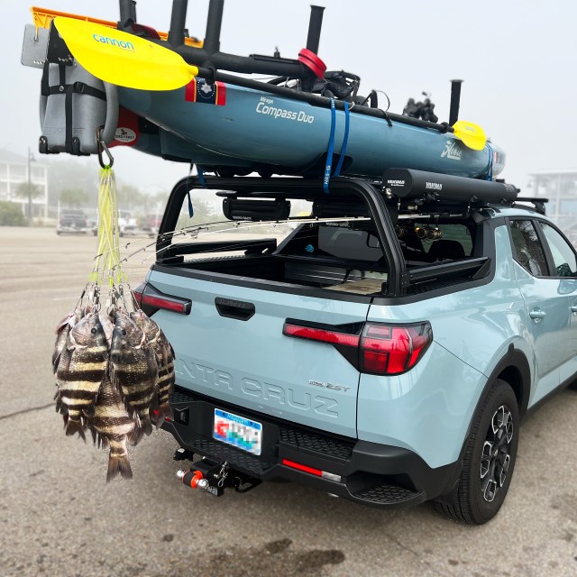 Customer Pic Venture Tec Hyundai Santa Cruz Fishing Kayak