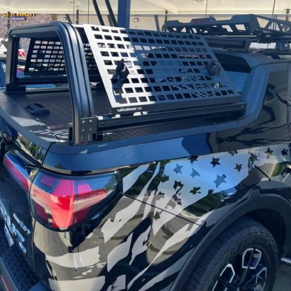 (Customer shared image) 2022-2025 Hyundai Santa Cruz Venture Tec Molle Mounting Plate
