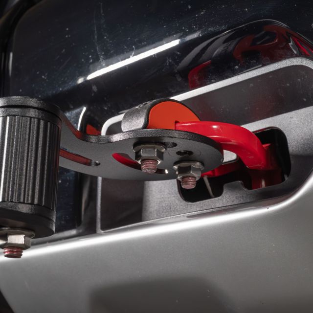 Denominator Tow Hook Mounts come with all stainless steel 304/316 hardware.