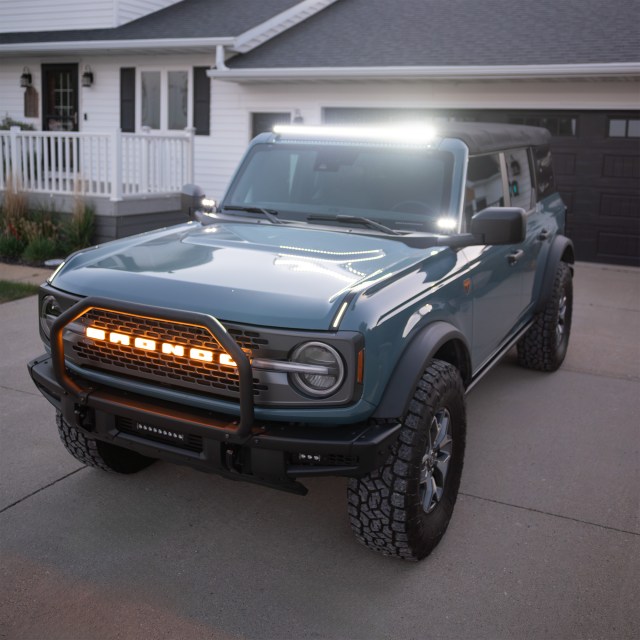Engineered to allow full functionality of your front camera and bumper sensors.