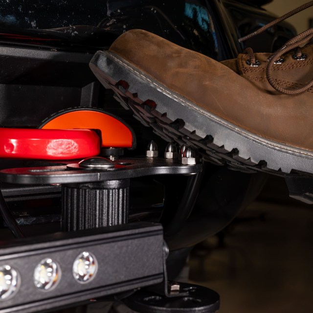 Denominator D1S-D acorn studs provide rugged styling and grip points