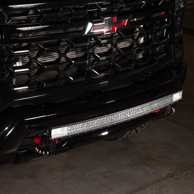42" LED Light with Denominator Tow Hook Mount Kit