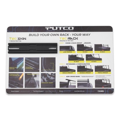 TEC Skin + Rack POP Display