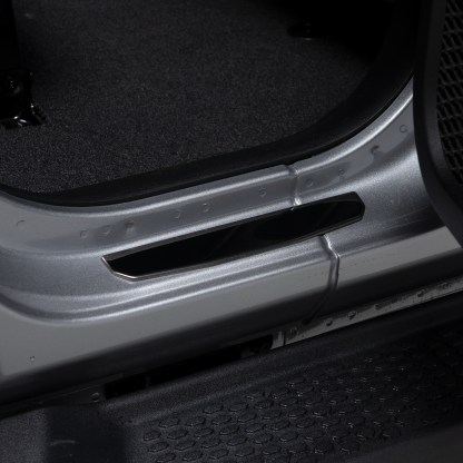 Shields paint and door sills from damage caused by foot traffic, tools, and debris.