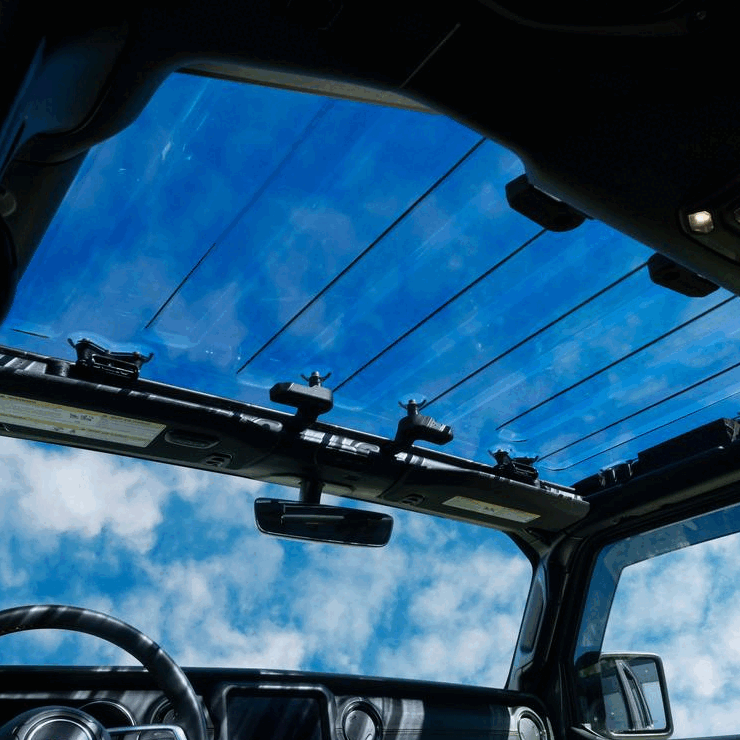 Sky View Transparent Top for Jeep Wrangler JK and JL – Putco