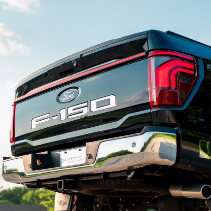 The Excalibur integrates perfectly to create a perfect contour to the tailgate design.