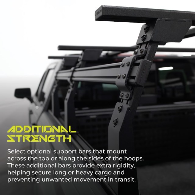 Extra Bars Add More Support & Increase Weight Limit.