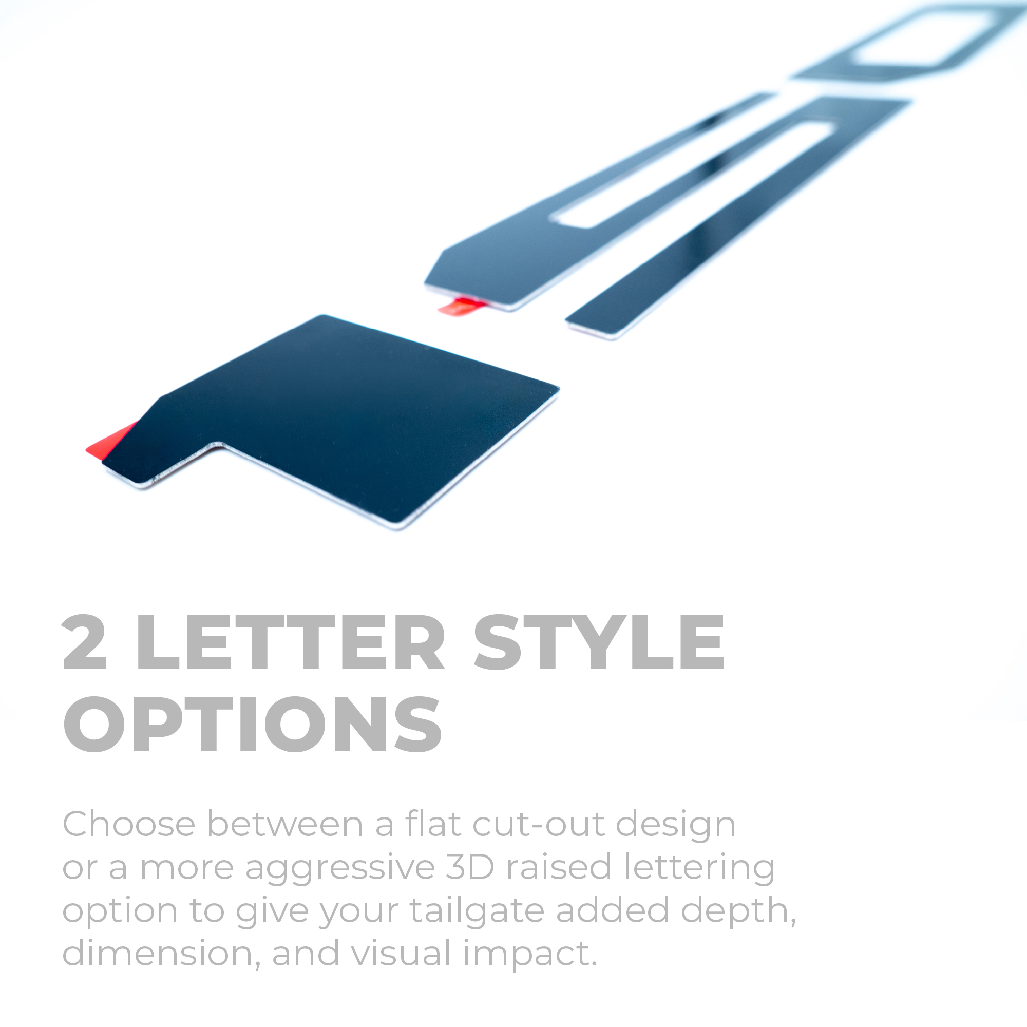 F150 Letter Kit - 2 Style Options - Infographic