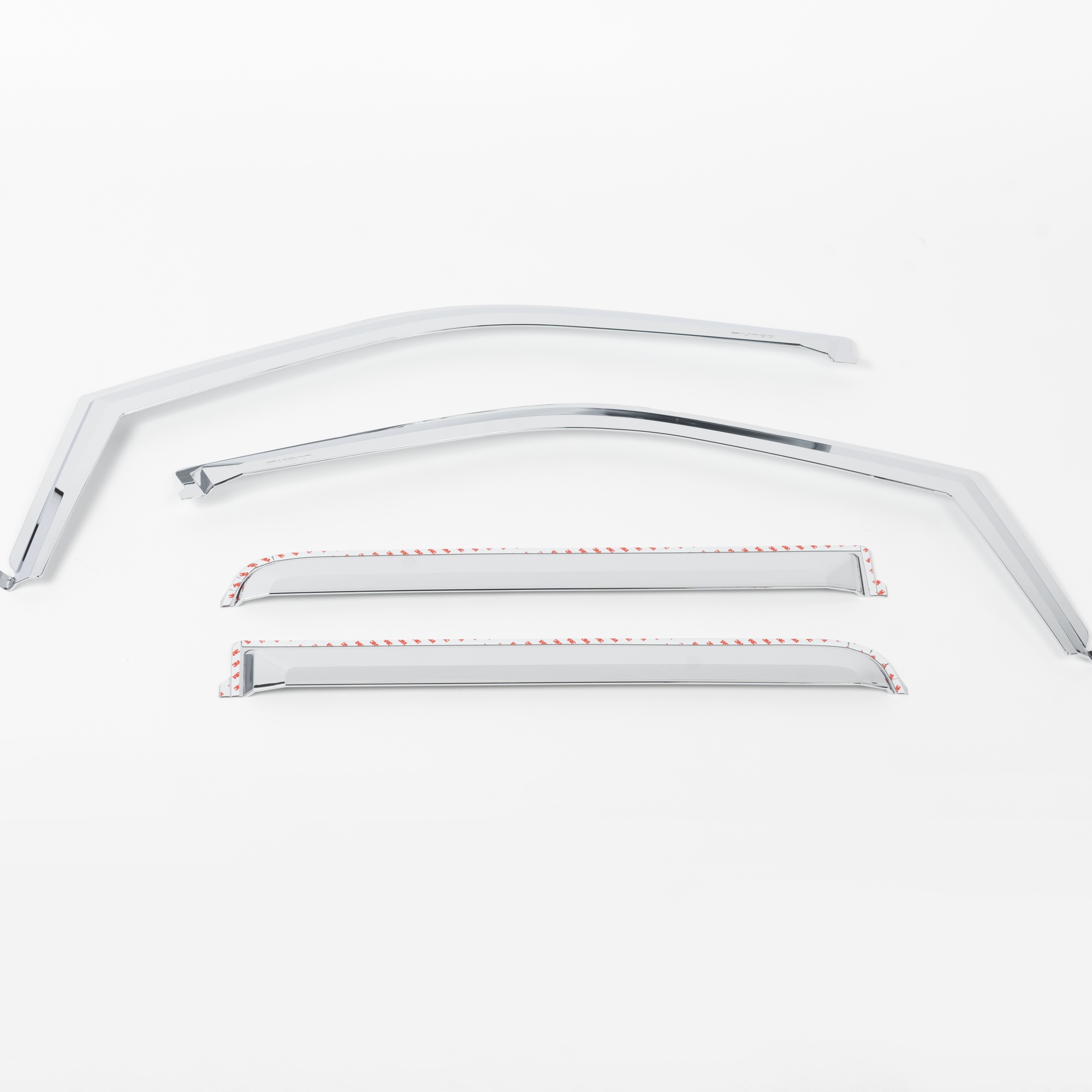 480065 - Putco Element Chrome Window Deflectors Fits Ford F150