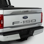 Ford F-150 Tailgate Lettering Kit - Stainless Steel