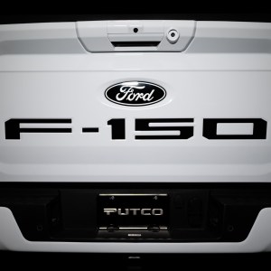 Ford F-150 Tailgate Matte Black Letter Kit