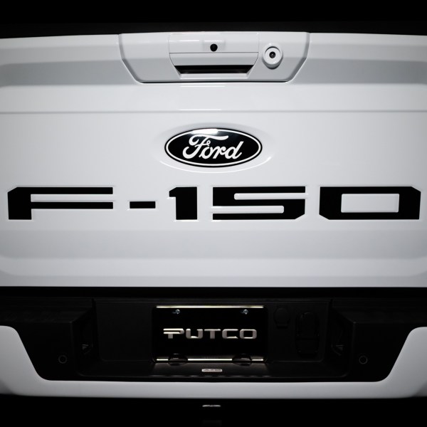 Ford F-150 Tailgate Matte Black Letter Kit