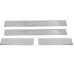 Ford F150 Logo Stainless Steel Door Sill Plates 4 Piece Kit