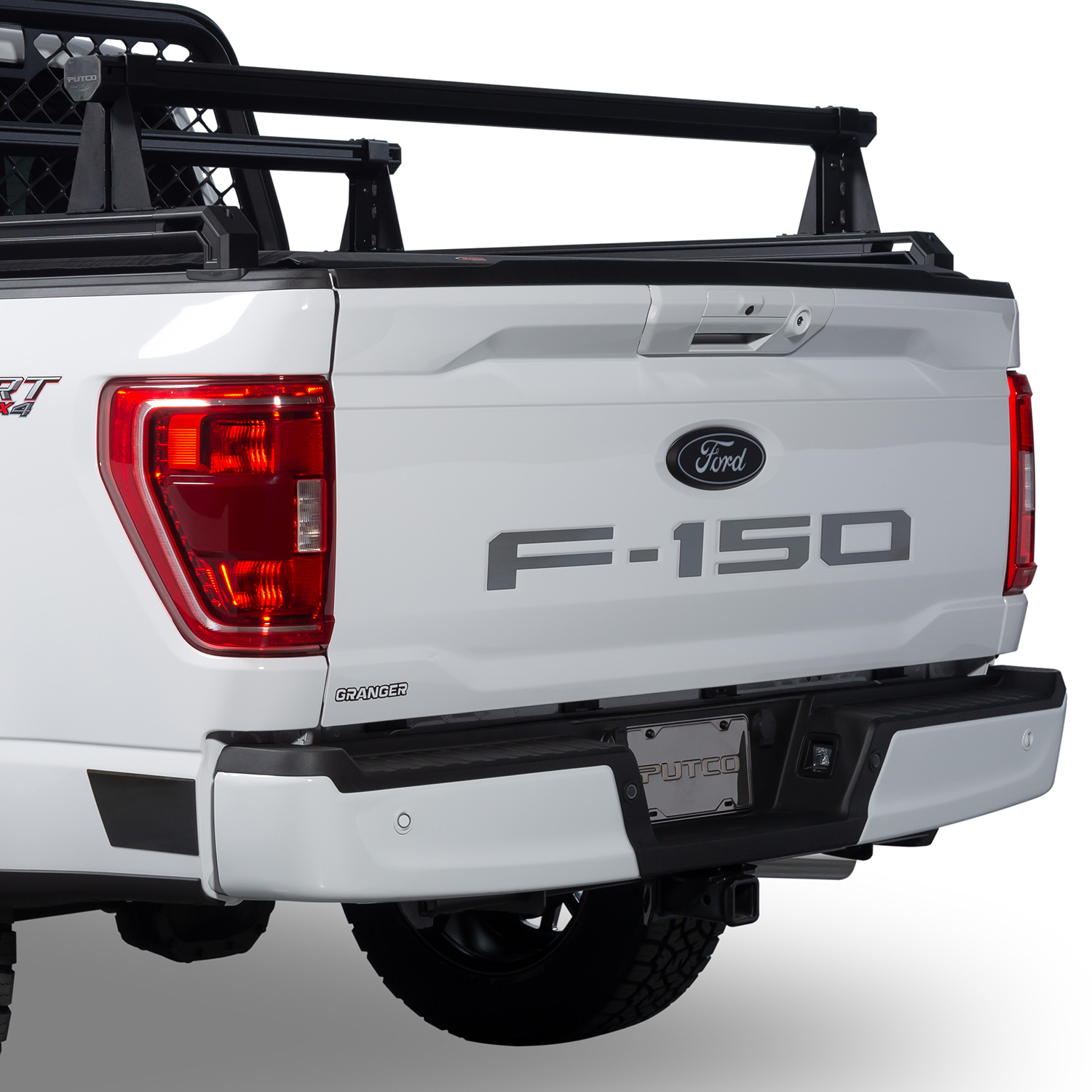 55559FD-X - Putco Ford F-150 Tailgate Lettering Kit - Stainless